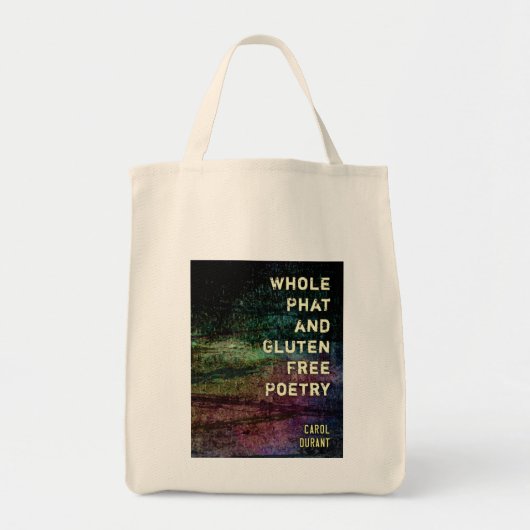 Geheel Phat en Gluten Free Poetry Canvas tas (Voorkant)