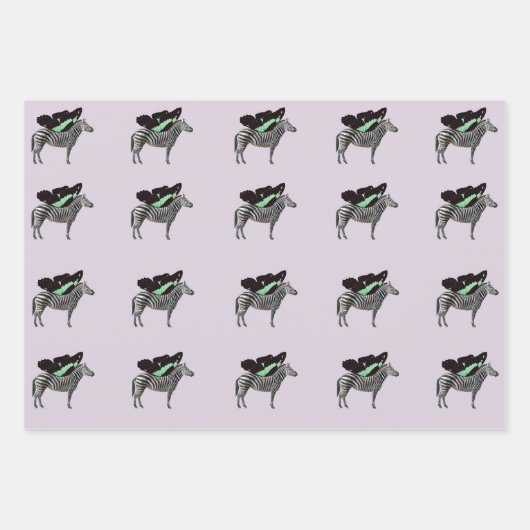 Geheel Zebra 1 Papier voor het oppakken van vellen (Voorkant 3)