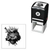 Geheilig hart van Mary Self-Inking Stamp Zelfinktende Stempel (In situ)