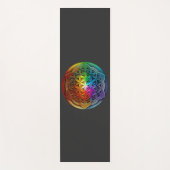 Geheiligde meetkundige ventilator van het leven Ch Yogamat (Voorkant)