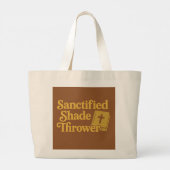 geheiligde schaduwwerper grote tote bag (Achterkant)