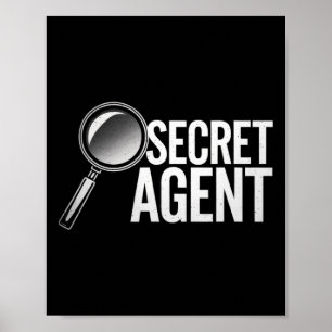 Geheim agent - Geheim agent kostuum inspecteur Spy Poster