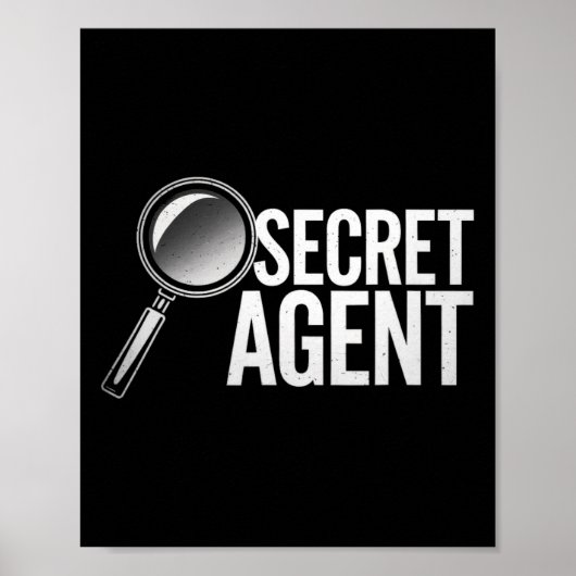 Geheim agent - Geheim agent kostuum inspecteur Spy Poster (Voorkant)