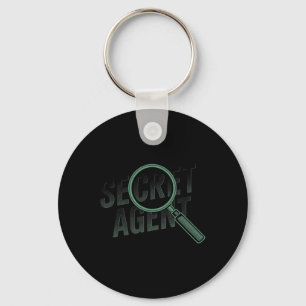 Geheim agent - Geheim agent kostuum inspecteur Spy Sleutelhanger