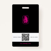 geheim agent spion badge (Achterkant)