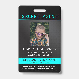 geheim agent spion badge