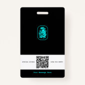 geheim agent spion badge (Achterkant)