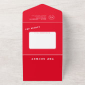 geheim agent spion uitnodiging (Buitenkant)