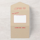 geheim agent spion uitnodiging (Buitenkant)