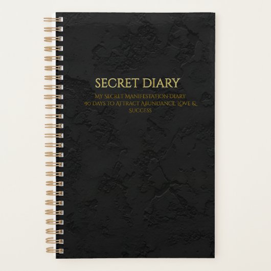 Geheim Dagboek Mijn Geheime Manifestatie Dagboek Planner (Voorkant)