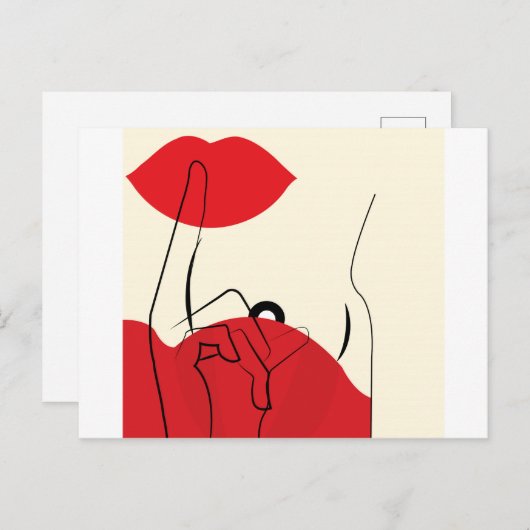 geheim feestdagenkaart (Voorkant / Achterkant)