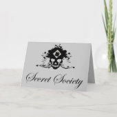 Geheim genootschap - kaart (Voorkant)