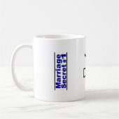 Geheim huwelijk ... koffiemok (Links)