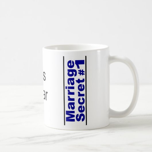 Geheim huwelijk ... koffiemok (Rechts)