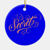 Geheim - keramisch ornament (Voorkant)