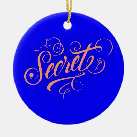 Geheim - keramisch ornament (Voorkant)