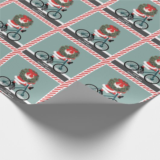 Geheim kerstcadeau voor Kerstman Cadeaupapier (Hoek)