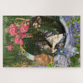 Geheim Mystical Fairy Garden Legpuzzel (Horizontaal)