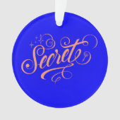 Geheim - ornament (voorkant)