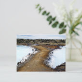 Geheim pad briefkaart (Staand voorkant)