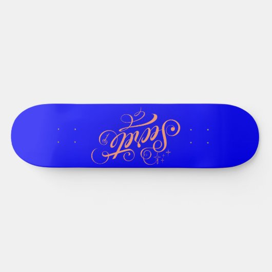 Geheim - persoonlijk skateboard (Horizontaal)