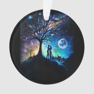 Geheim rendez-vous na middernacht ornament