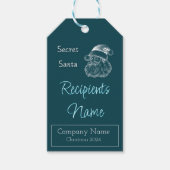 Geheim Santa Gift Label Cadeaulabel (Voorkant)