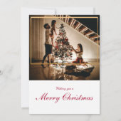 Geheim Santa Jingles Grappig HO HO Kerstfeest Kaart (Achterkant)