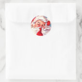 Geheim Santa Kerst sticker (Tas)