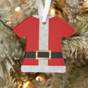 Geheim Santa Suit Gepersonaliseerd Ornament
