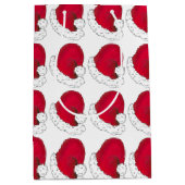 Geheim Sinterklaas Vader Kerst Rood Pet Medium Cadeauzakje (Voorkant)