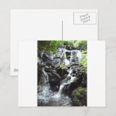 Geheim Smoky Mountain Waterfall Briefkaart (Voorkant / Achterkant)