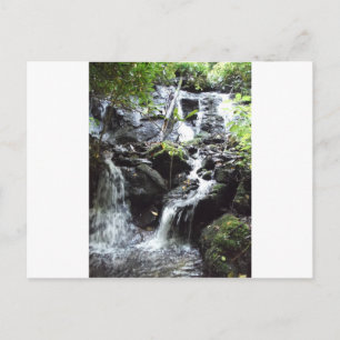 Geheim Smoky Mountain Waterfall Briefkaart