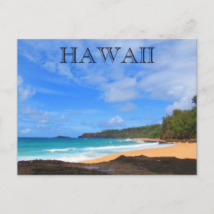 geheim strand kauai briefkaart