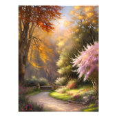 Geheim tuinpad foto afdruk (Voorkant)