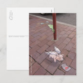 geheim valentijn-briefkaart feestdagenkaart (Voorkant / Achterkant)