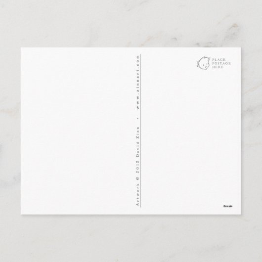 geheim valentijn-briefkaart feestdagenkaart (Achterkant)