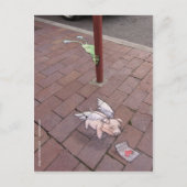 geheim valentijn-briefkaart feestdagenkaart (Voorkant)