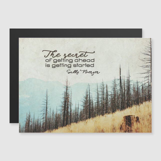 Geheim van vooruit te komen (Voorkant / Achterkant)