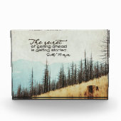 Geheim van vooruit te komen fotoblokken (Voorkant)