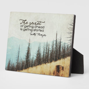 Geheim van vooruit te komen fotoplaat