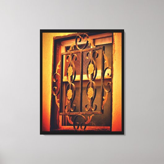 Geheim venster canvas afdruk (Voorkant)