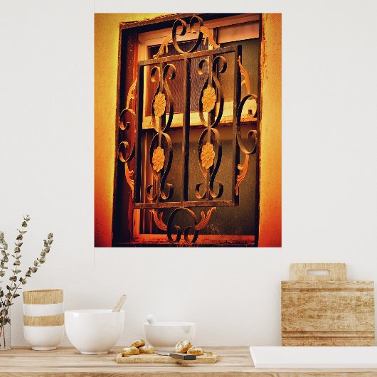 Geheim venster poster (Keuken)