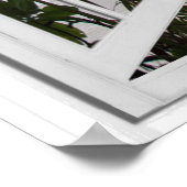 Geheim venster Tropische Uitzicht-foutmelding Poster (Hoek)