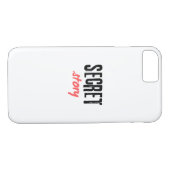 geheim verhaal Case-Mate iPhone case (Achterkant (Horizontaal))