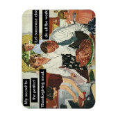 Geheim voor de perfecte Thanksgiving-inwendige Vin Magneet (Verticaal)