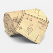 Geheim voor vouwen van duizend kranen stropdas (Opgerold)