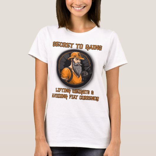 Geheim voor winsten t-shirt (Voorkant)