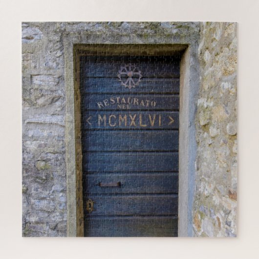 Geheime achterdeur in Italië - 20x20 - 676 pcs Legpuzzel (Verticaal)