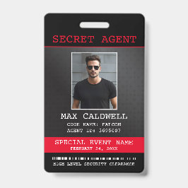 Geheime Agent Bedrijfs Spion Badge